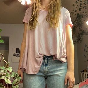 Light pink soft and sexy shirt